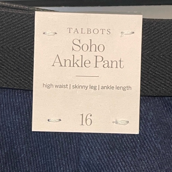 Talbots Soho Ankle Pant Leggings Sz 16 - Picture 6 of 14